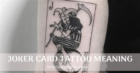 Joker Card Tattoo Meaning: Exploring The Scary .